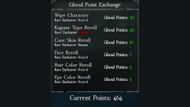 Reroll Kagune using Ghoul Points (Image via Roblox)